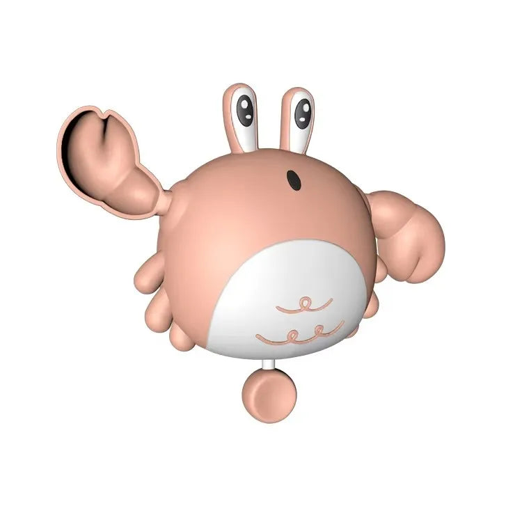 Baby Bath Bathroom Toys Swimming Clockwork Crab Parent-child Interactive Toy Pull the String Classic Toys for Kid Water Play Toy