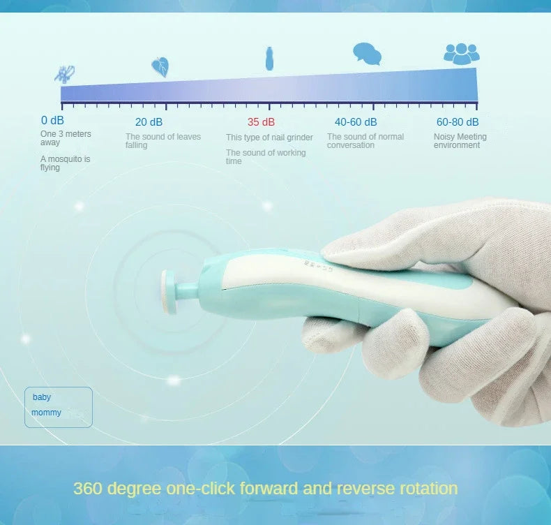 Electric Baby Nail Trimmer